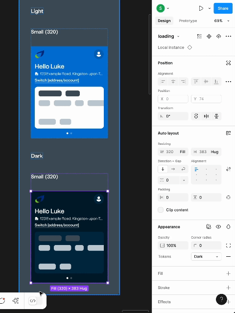 Figma variables
